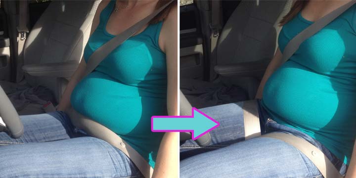 pregnancy seatbelt adjuster